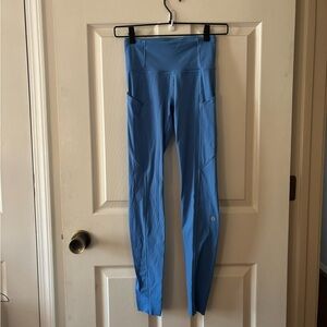 Lululemon light blue leggings size 2